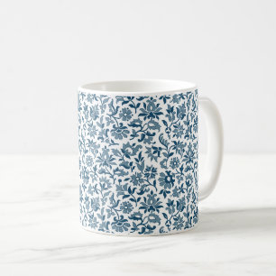 Viktorianisch Calico 2, Blue Coffee Tasse