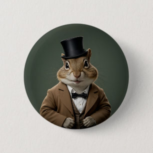 Viktorianisch Chipmunk Button