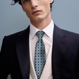 Viktorianisch Edelweiss Golden Polka Dots Vintag M Krawatte