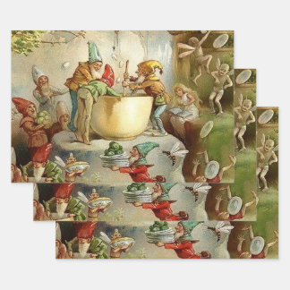 "Viktorianisch Fairies" von E S Hardy Geschenkpapier Set