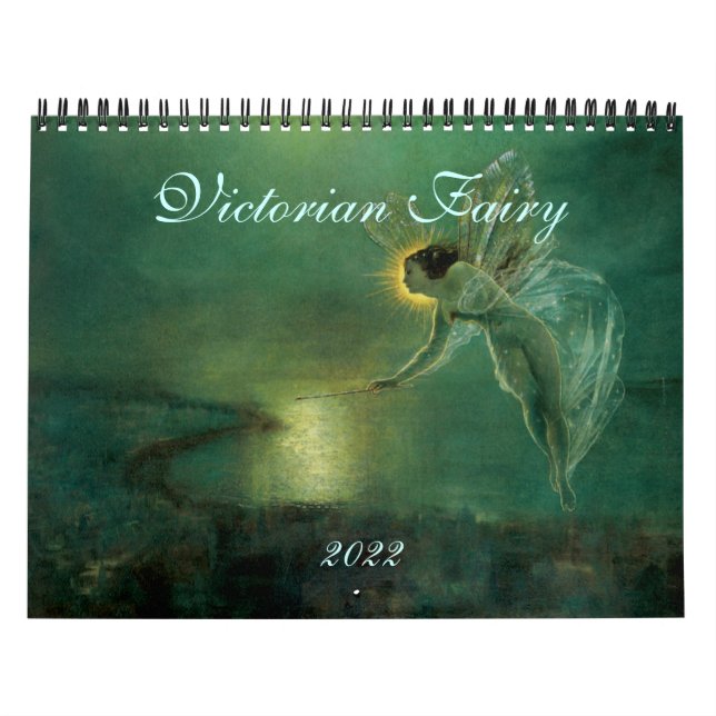 Viktorianisch Fairy Kalender (Titelbild)
