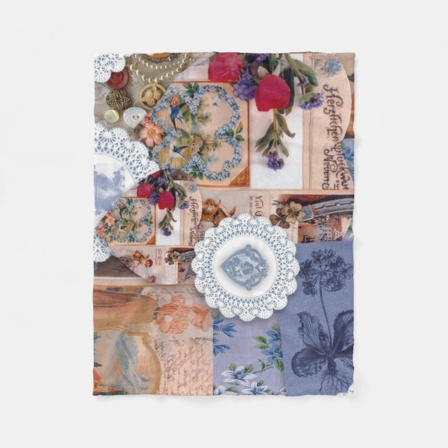 Viktorianisch Fleece Blanket (Vorderseite)