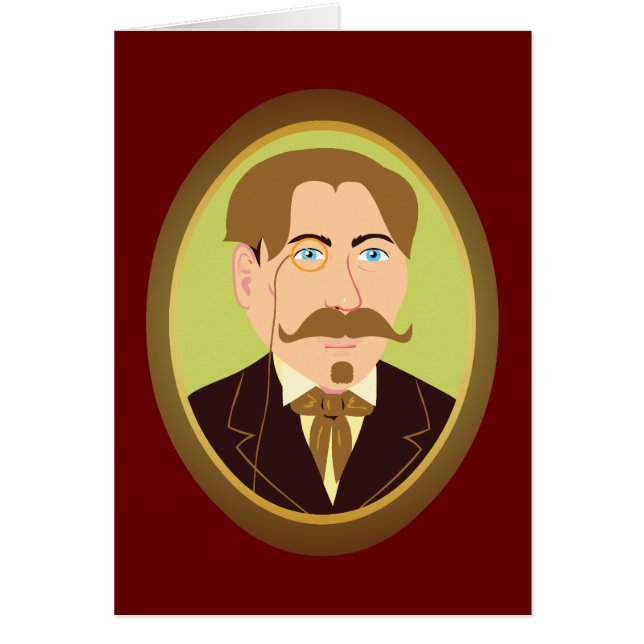 Viktorianisch Gentleman Portrait (Vorne)