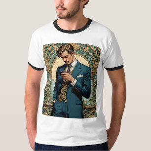 Viktorianisch Gentleman Simste Modernes Irony Shir T-Shirt