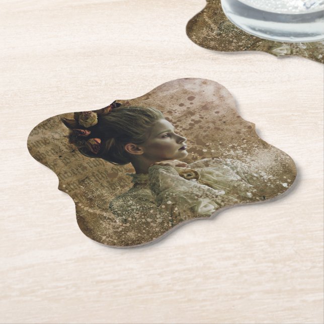 Viktorianisch Ghost Lady-in-Gewartet Untersetzer (angewinkelt)