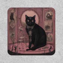 Viktorianisch Goth Kitty Patch
