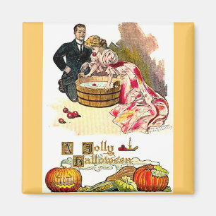 Viktorianisch Halloween Couple Magnet