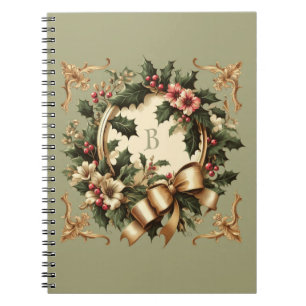 Viktorianisch/klassisch/Vintage Weihnachten Notizblock