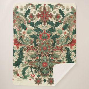 Viktorianisch/klassisch/Vintage Weihnachten Sherpadecke