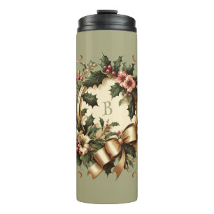 Viktorianisch/klassisch/Vintage Weihnachten Thermosbecher