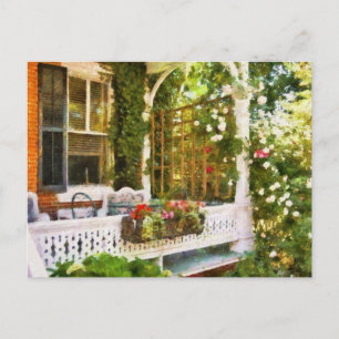 Viktorianisch - Kommen Sie mit uns bleibe Postkarte