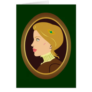 Viktorianisch Lady Portrait