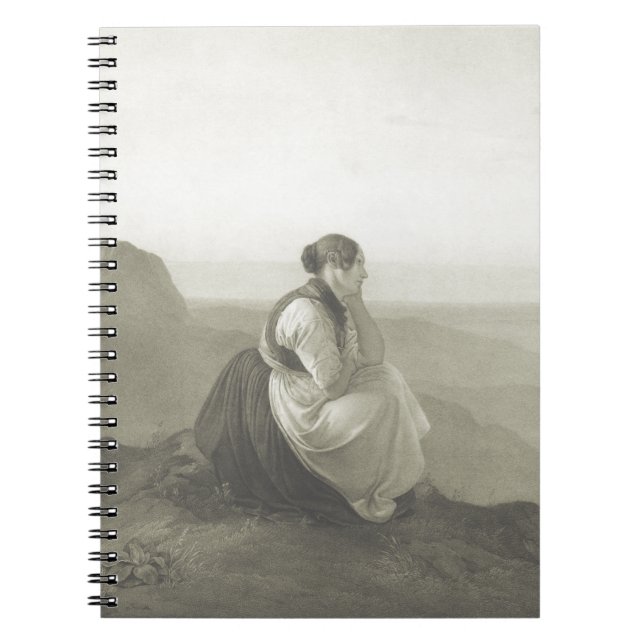 Viktorianisch Maiden Notizblock (Vorderseite)