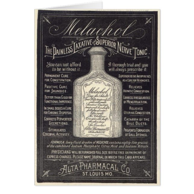 Viktorianisch Nerve Tonic (Vorne)