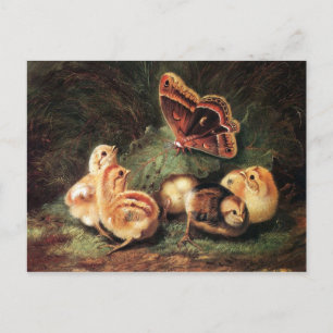 Viktorianisch Ostern Feiertagspostkarte