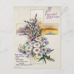 Viktorianisch Ostern Feiertagspostkarte