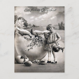 Viktorianisch Ostern Feiertagspostkarte