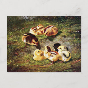 Viktorianisch Ostern Feiertagspostkarte