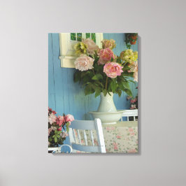 Viktorianisch Peonies - Martha's Vineyard Canvas P Leinwanddruck