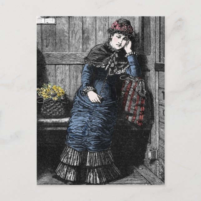 Viktorianisch Postkarte (Vorderseite)