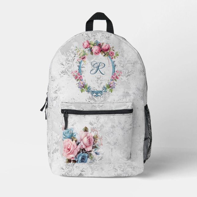 Viktorianisch Regency Personalisiert Bedruckter Rucksack (Vorderseite)