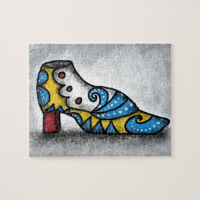 Viktorianisch Shoe Jigsaw Puzzle (Horizontal)