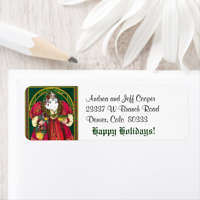 Viktorianisch St. Nicholas Weihnachten (Insitu)