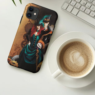 Viktorianisch Steampunk Couple Case-Mate iPhone Hülle