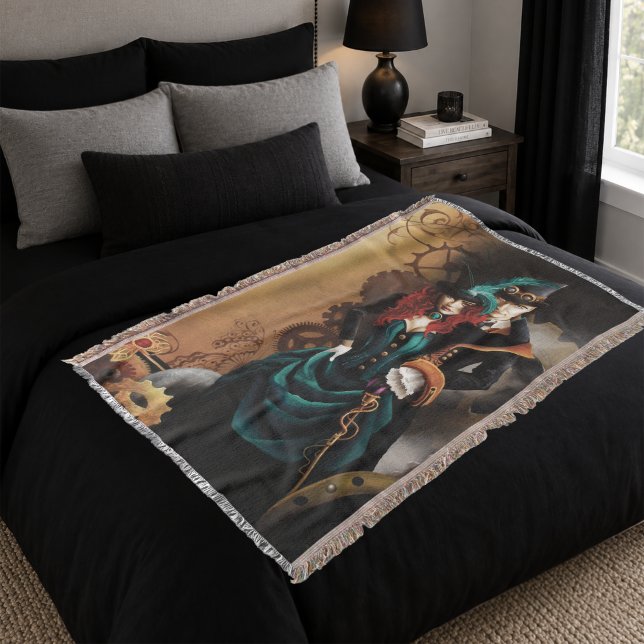 Viktorianisch Steampunk Couple Decke (Von Creator hochgeladen)
