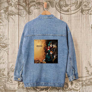 Viktorianisch Steampunk Elegance Wedding Jeansjacke