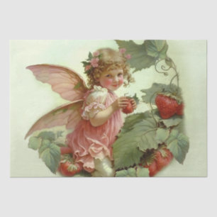 Viktorianisch "Strawberry Fairy" Seidenpapier