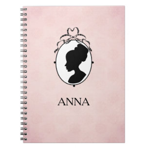 Viktorianisch Style 60er Cameo Notizblock