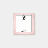 Viktorianisch Style 60er Cameo Post-It Notes