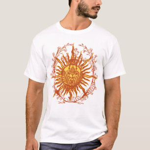 Viktorianisch Sun Psychedelic Celestial Surrealism T-Shirt
