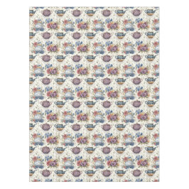 Viktorianisch Tee Set Floral Tischdecke