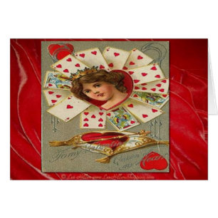 Viktorianisch Valentine die Herzkönigin