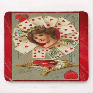 Viktorianisch Valentine die Herzkönigin Mousepad