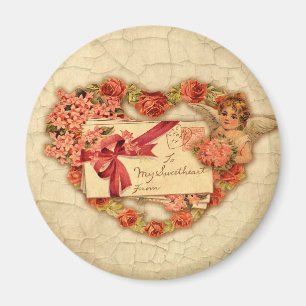 Viktorianisch Valentine Magnet