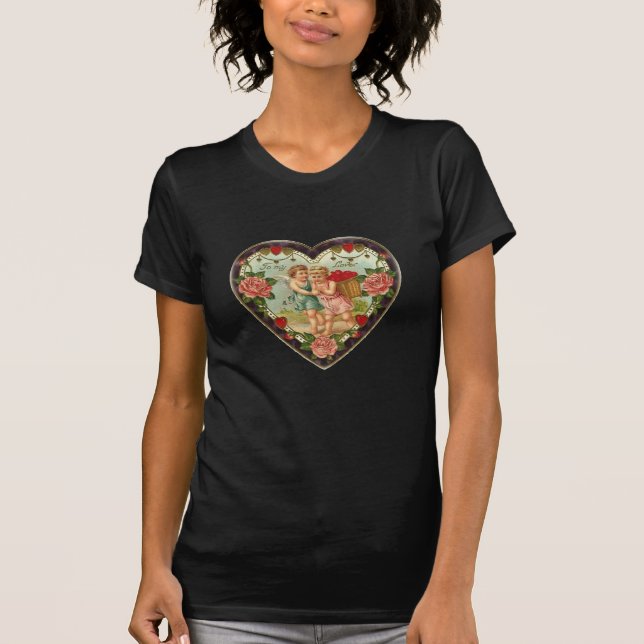 Viktorianisch Valentine zu meiner Liebe II T-Shirt (Vorderseite)