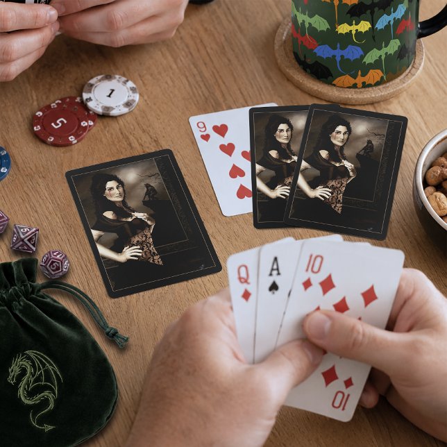 Viktorianisch Vampire Werewolf Spielkarten (Von Creator hochgeladen)