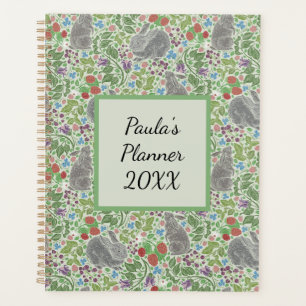 Viktorianisch Vintager Bunny Rabbit Berry Garden O Planer