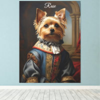 Viktorianisch Yorkshire Terrier in Bekleidung Whim