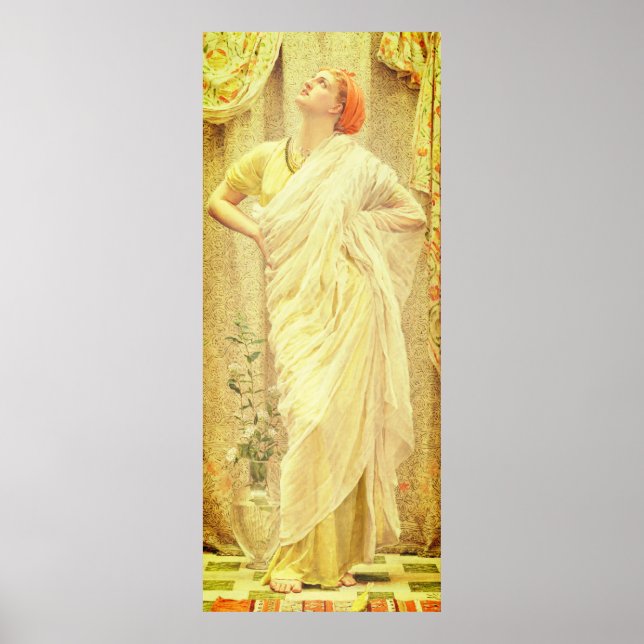 Viktorianische Albert Moore Kanare Renaissance Poster (Vorne)