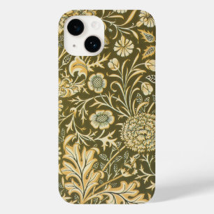 Viktorianische antike Blume William Morris Garden Case-Mate iPhone 14 Hülle