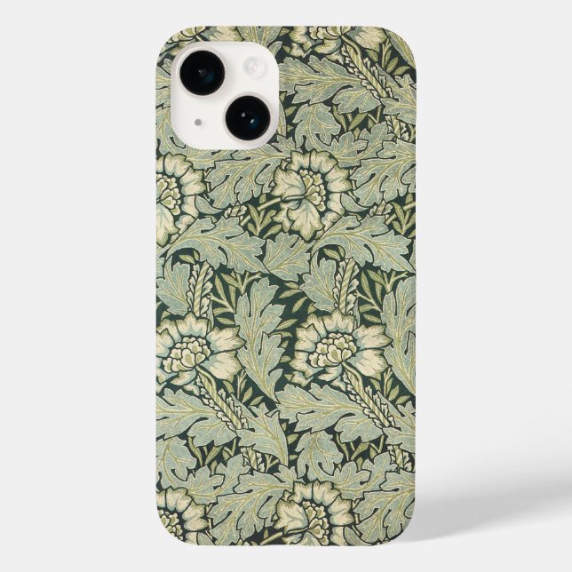 Viktorianische antike Blume William Morris Garden Case-Mate iPhone Hülle (Rückseite)