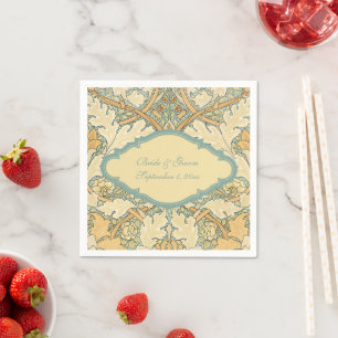 Viktorianische antike William Morris St. James Flo Serviette