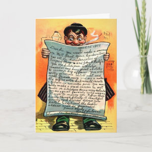 Viktorianische Aprilscherkarte  Feiertagskarte