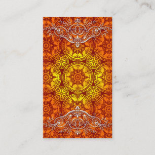Viktorianische Arabeske, GLORIOSA Visitenkarte