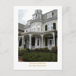 Viktorianische Architektur Postkarte