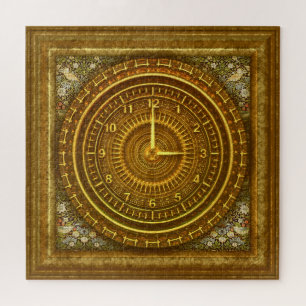 Viktorianische Barockuhr Puzzle